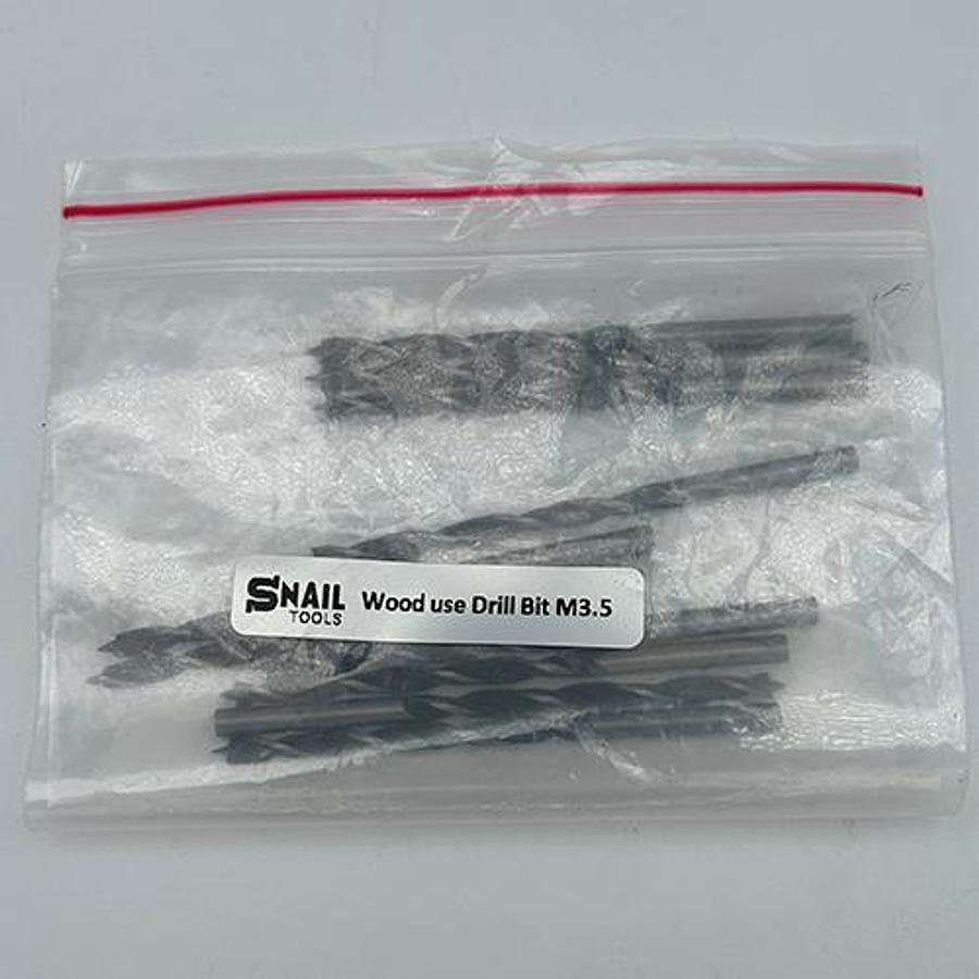 Snail Tools HSS Wood Drill Bit (3.5 mm Diameter) 🌳