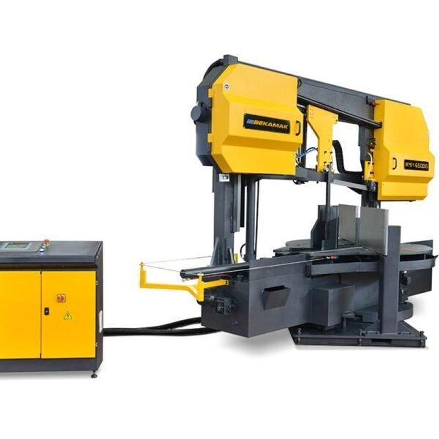 Semi Automatic DG Double Mitre Twin Pillar Saw BMSY-650DG NC