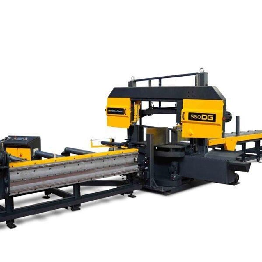 Semi Automatic DG Double Mitre Twin Pillar Saw BMSY-560DG NC