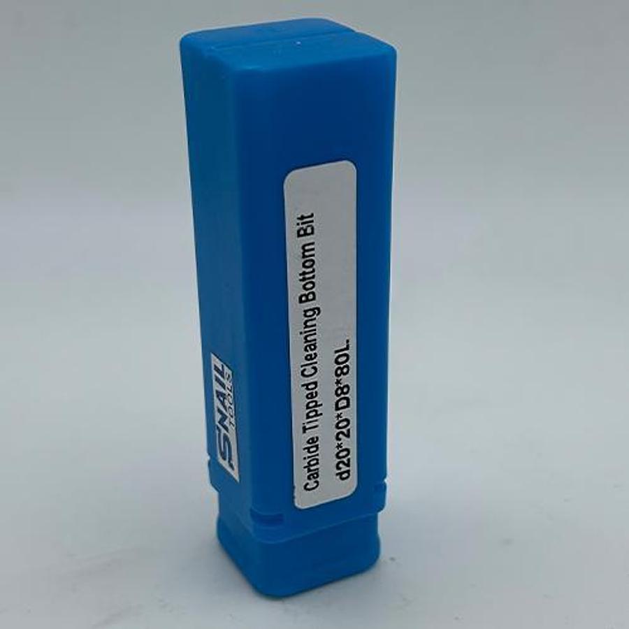 CARB-15-CARBIDE TIPPED CLEANING BOTTOM BIT-D20x20xD8x80L
