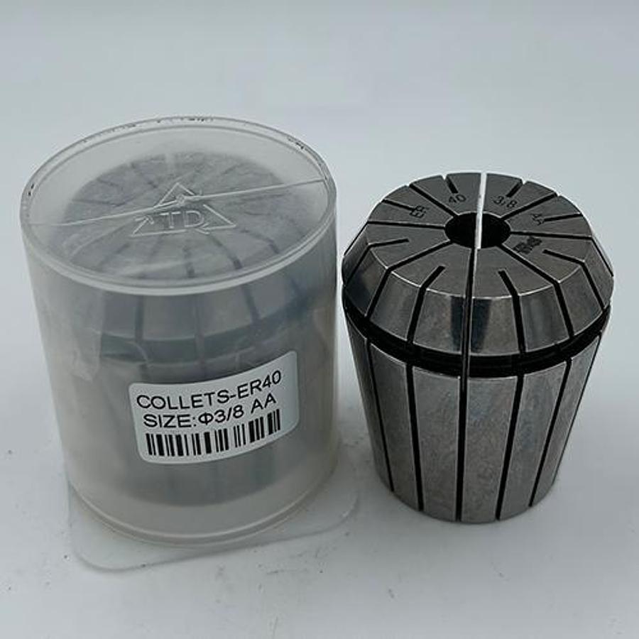 HIGH-PRECISION ER40 SPRING COLLET – Q.3/8″ – HEAVY-DUTY CNC