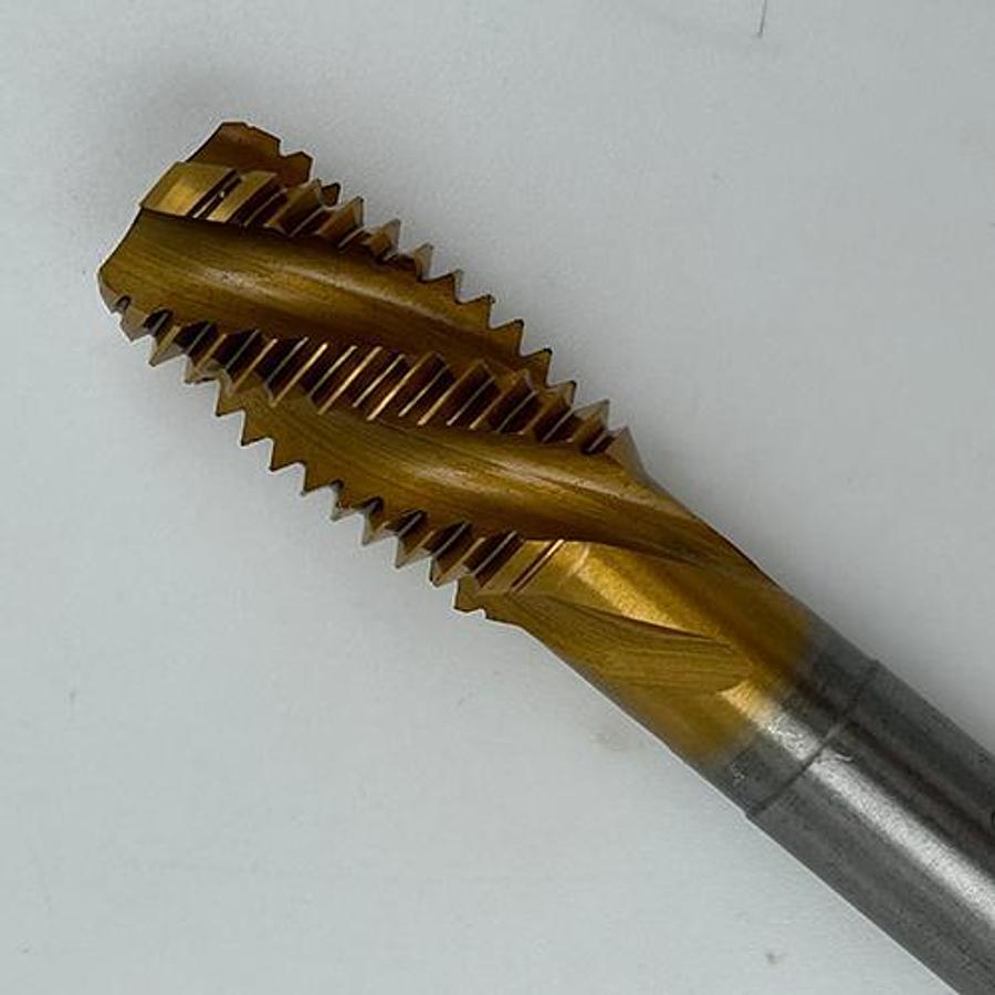 Snail Tools HSS M2 Spiral Flute Machine Tap (M14 x 2.0 Coarse Pitch)