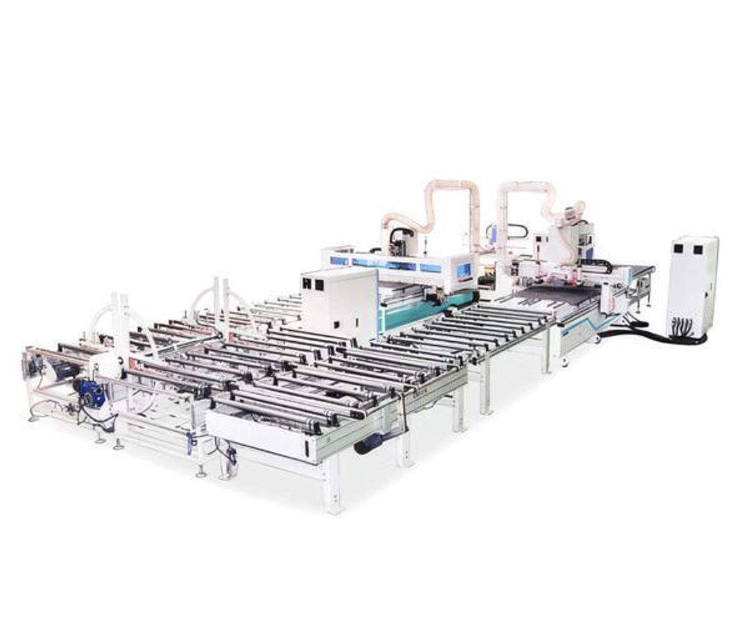 Molded Door Panel Production Line for Wardrobe Garasuki | High-Speed Manufacturing