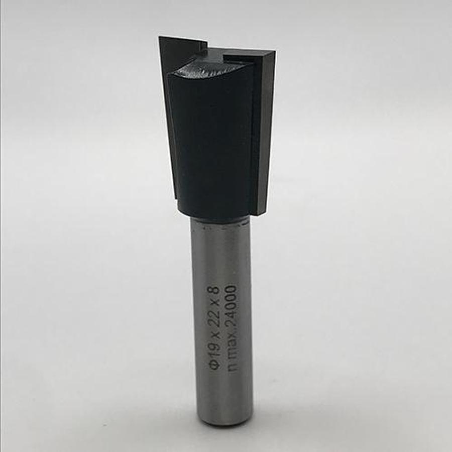 Snail Tools Dovetail Router Bit (19mm Dia x 22mm Cut, 7° Angle)