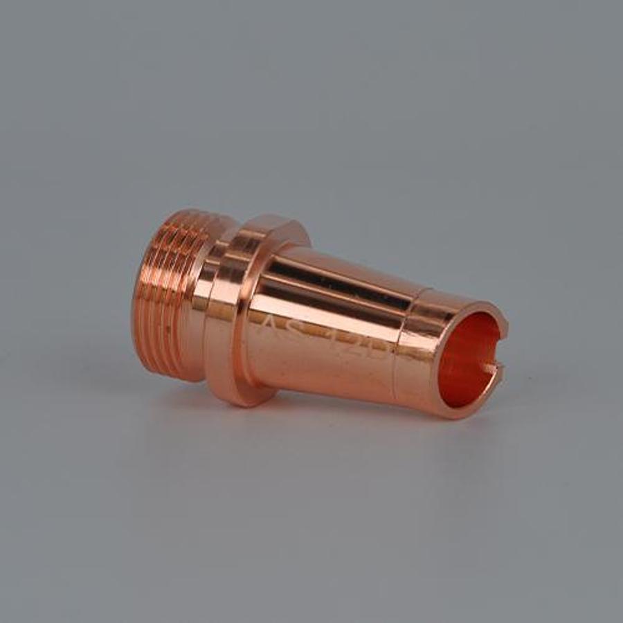 Precision Copper Laser Welding Nozzle (AS12D / M16 Thread / 32mm)