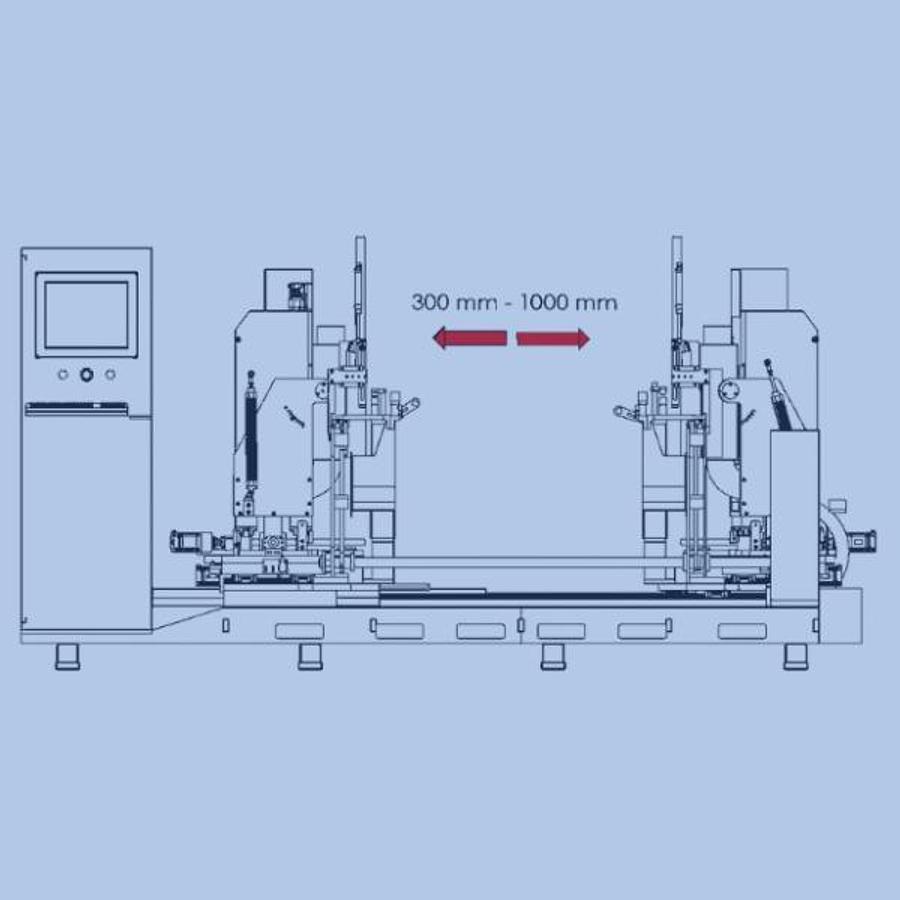 CNC Double End Tenoner