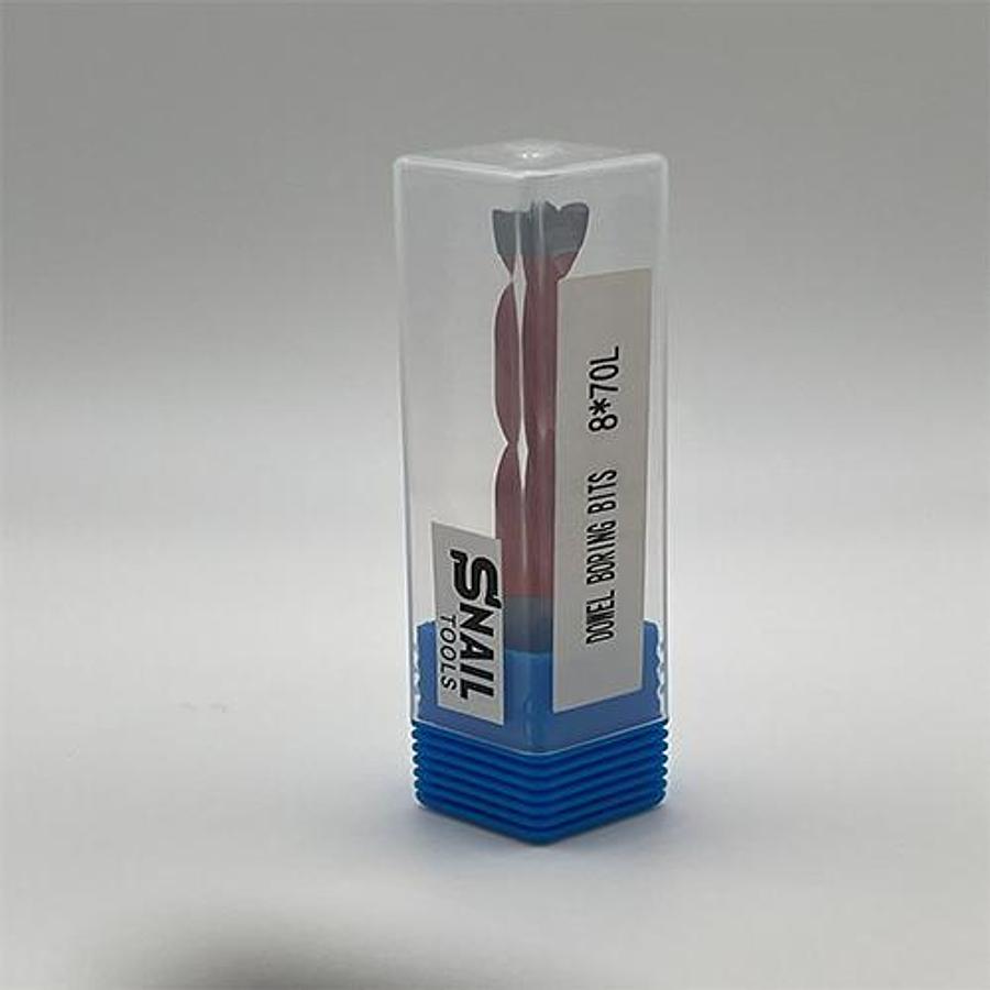 CARBIDE-TIPPED DOWEL BORING BIT – L/H – 8MM DIAMETER x 70MM LONG – 10MM SHANK