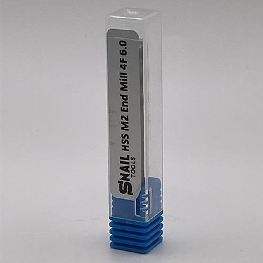 6.0 HSS M2 End Mill 4F