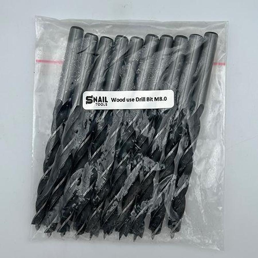 Snail Tools HSS Wood Drill Bit (8.0 mm Diameter) π³