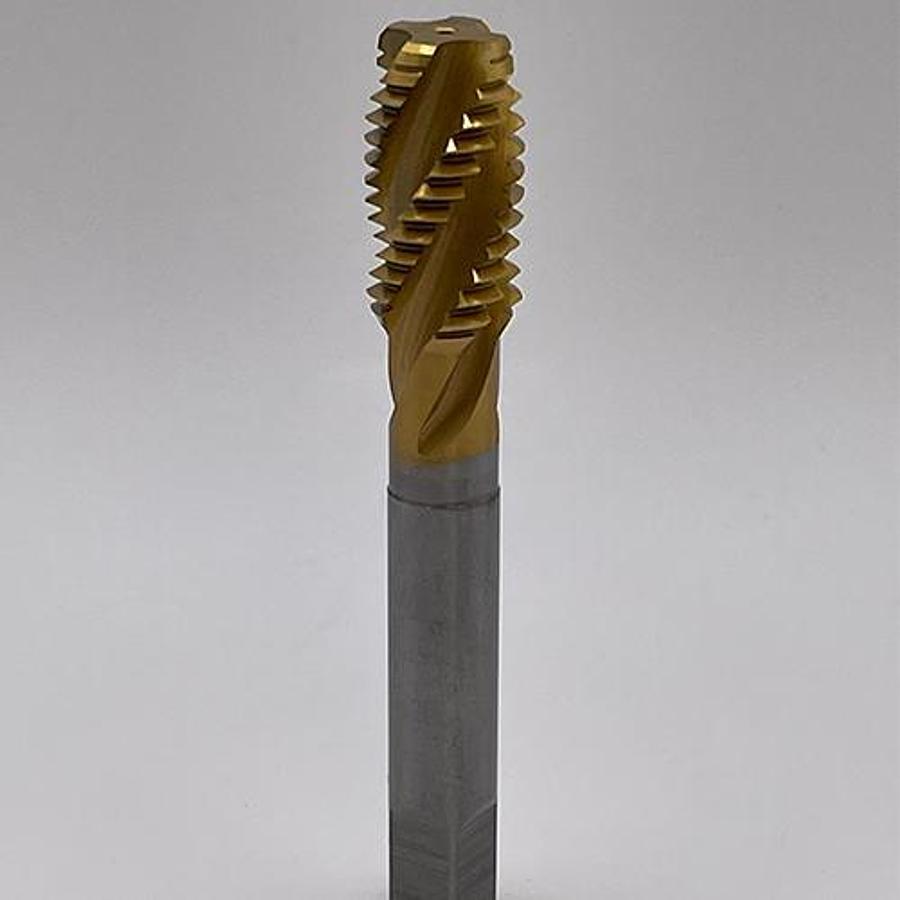 Snail Tools HSS-Co Spiral Flute Machine Tap (M14 x 2.0 Coarse Pitch)
