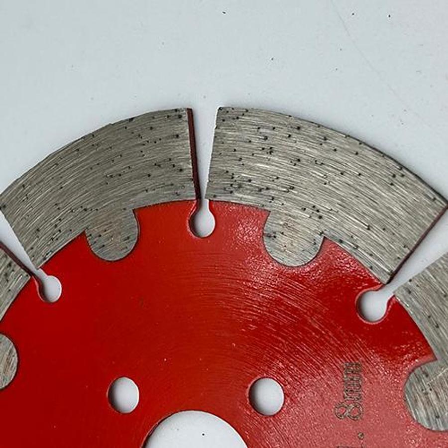 Snail Tools 114mm Diamond Circular Crack Saw Blade (8-Segment, 4.5 Inch)