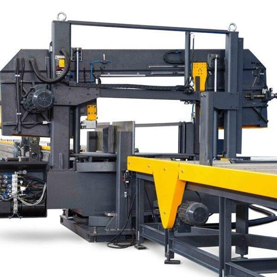 Semi Automatic DG Double Mitre Twin Pillar Saw BMSY-560DG NC