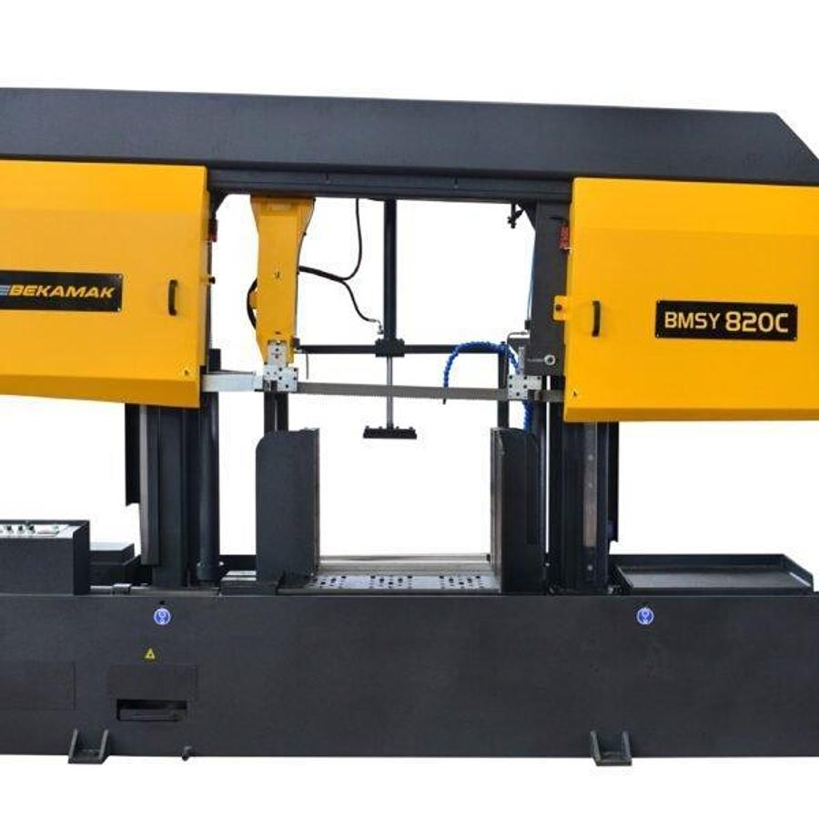 Semi Automatic C Straight Cutting Twin Pillar Saw BMSY-820C