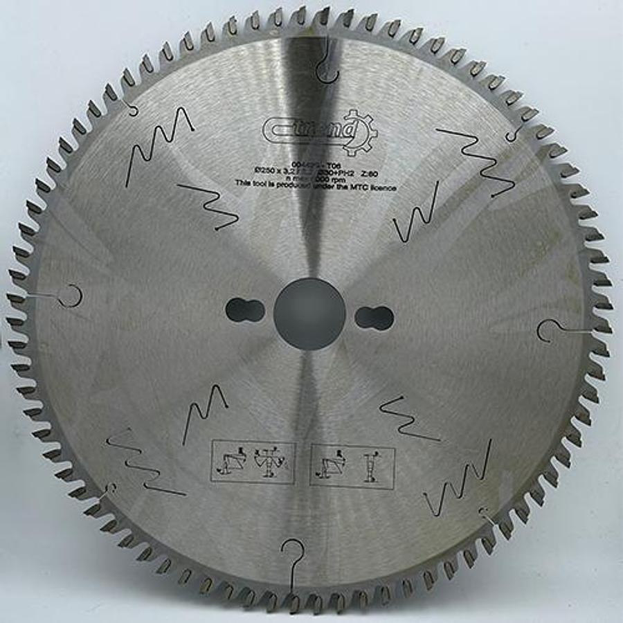 FINE CUT SAW BLADE 10″ (250 MM), 80-TEETH FOR LAMINATE & MDF