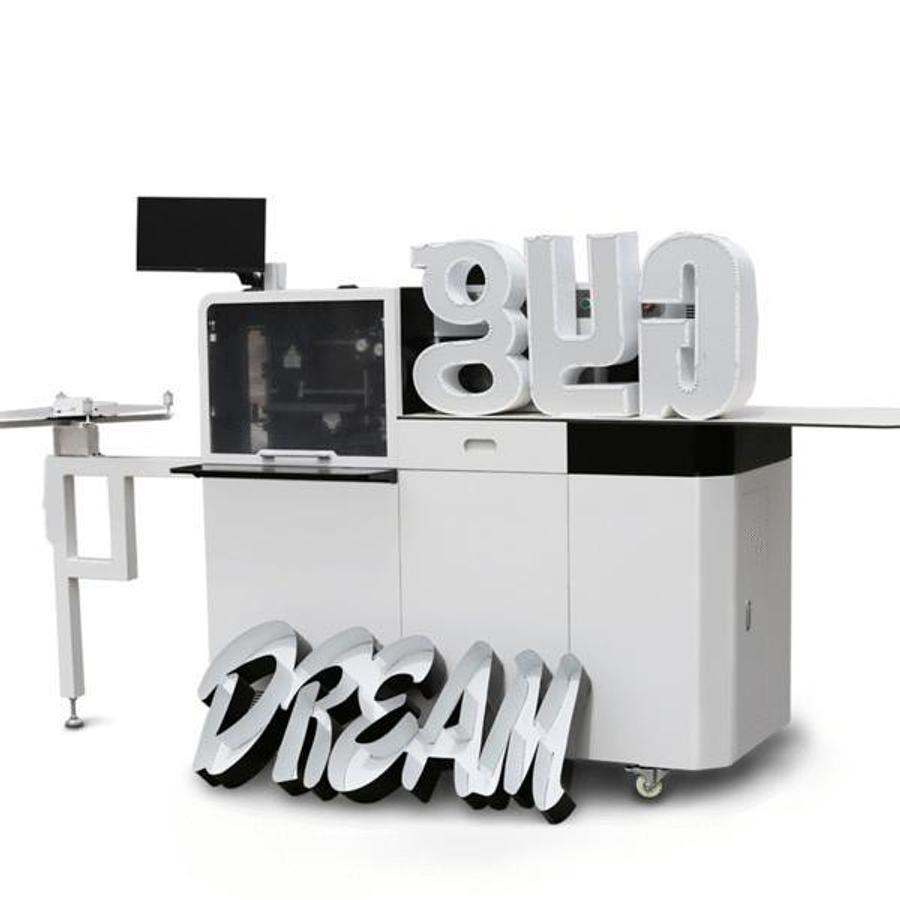 Auto Hole Punch V-Notching Flanging 3D Channel Letter Bender