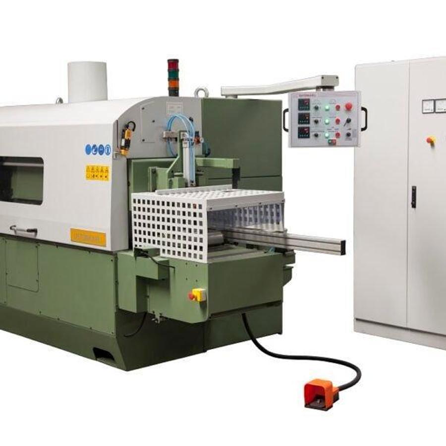 Pallet Chain Feeding Double Spindle Multi Rip Saw