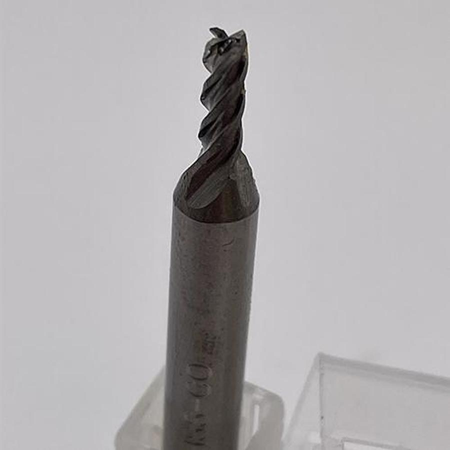 Snail Tools HSS Co Four Flute End Mill (3 x 6 x 8 x 52MM)