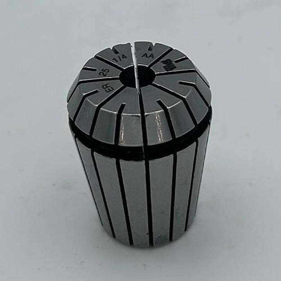HIGH-PRECISION ER25 SPRING COLLET – Q.1/4″ – CNC MILLING & ROUTING