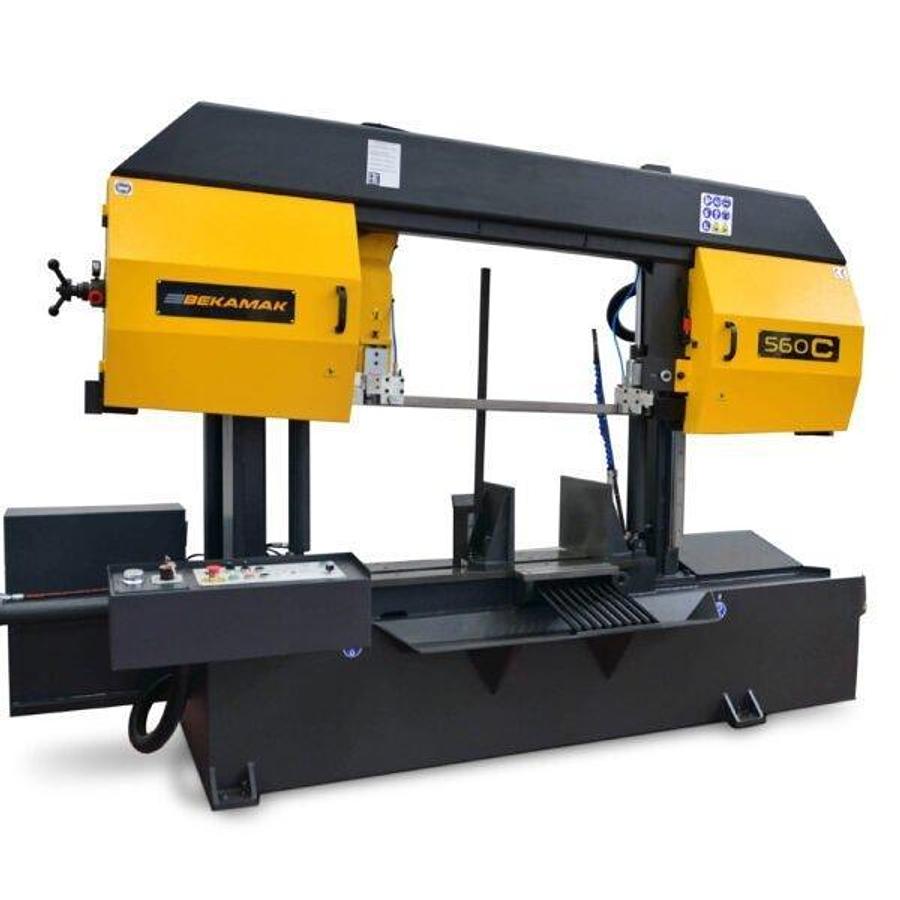 Semi Automatic C Straight Cutting Twin Pillar Saw BMSY-560C