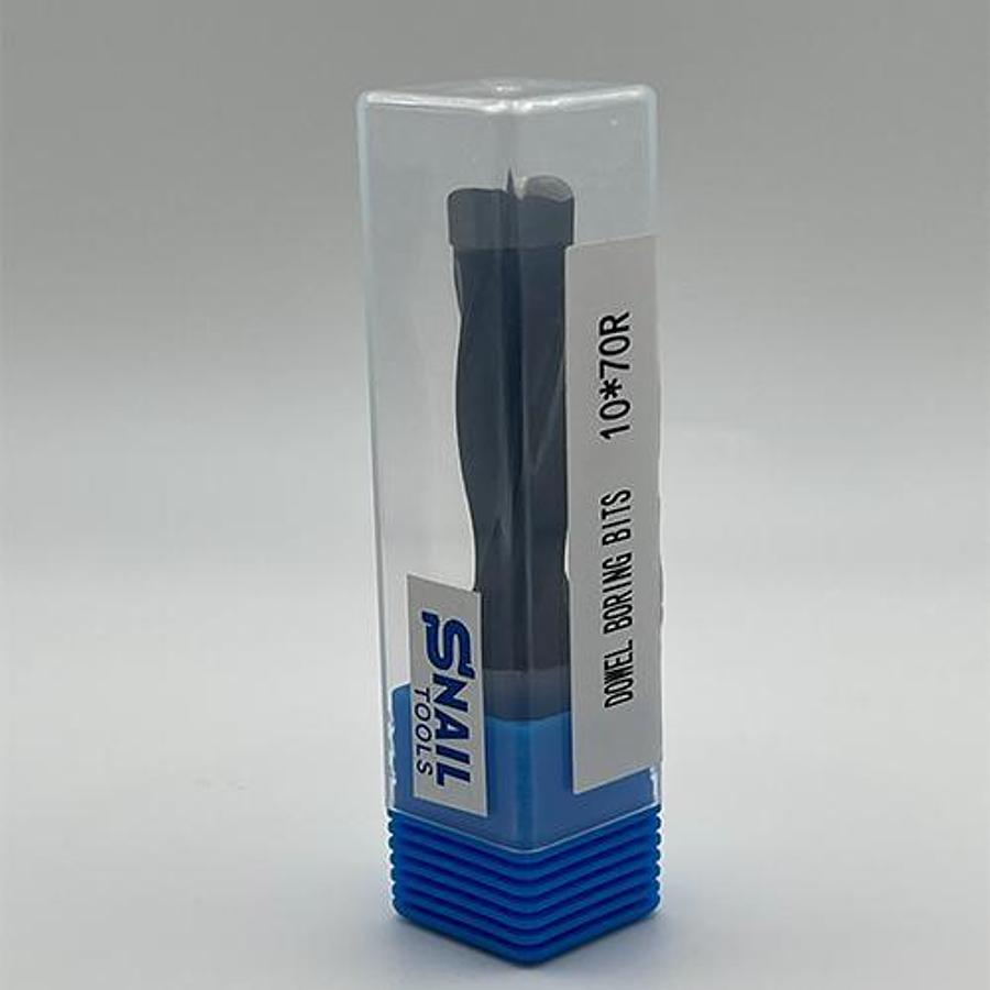 CARBIDE-TIPPED DOWEL BORING BIT – R/H – 10MM DIAMETER x 70MM LONG – 10MM SHANK