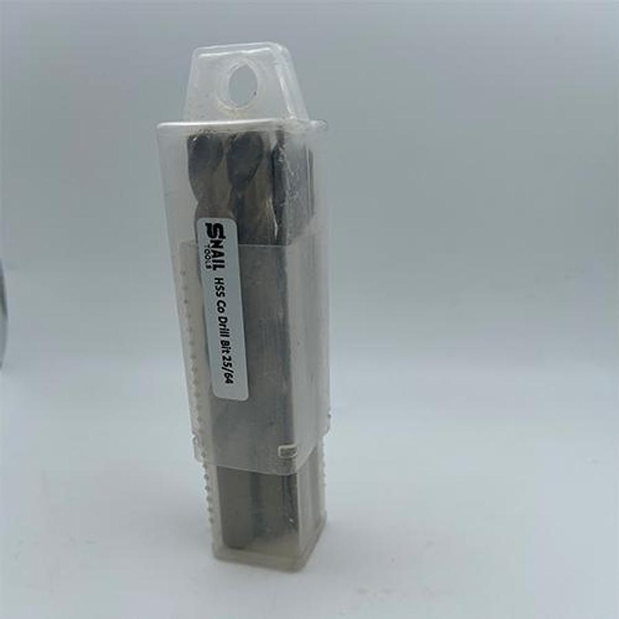 Snail Tools HSS Co Drill Bit (25/64 Inch)