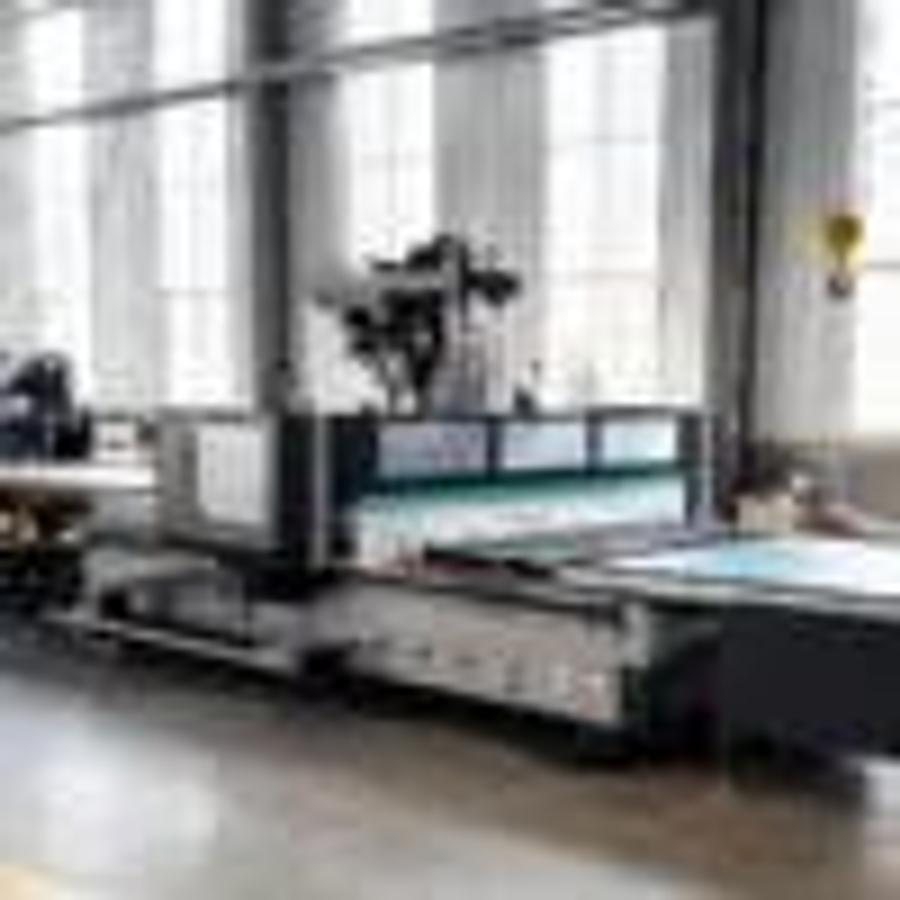CNC Nesting Machine with Carousel Tool Library and Vertical 5*4 Boring Head Nagamaki