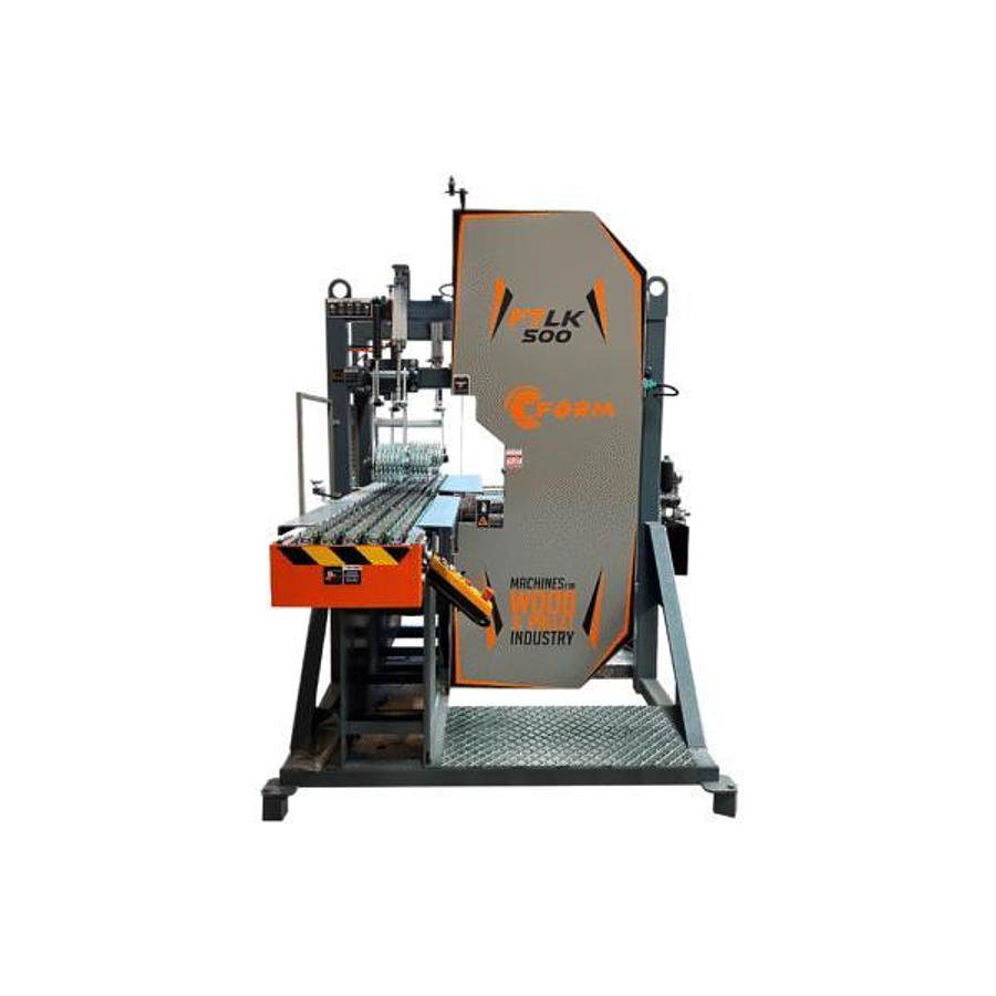Slat and Cover Debarking Machine