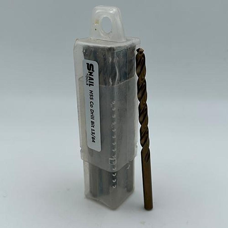 Snail Tools HSS Co Drill Bit (13/64 Inch)