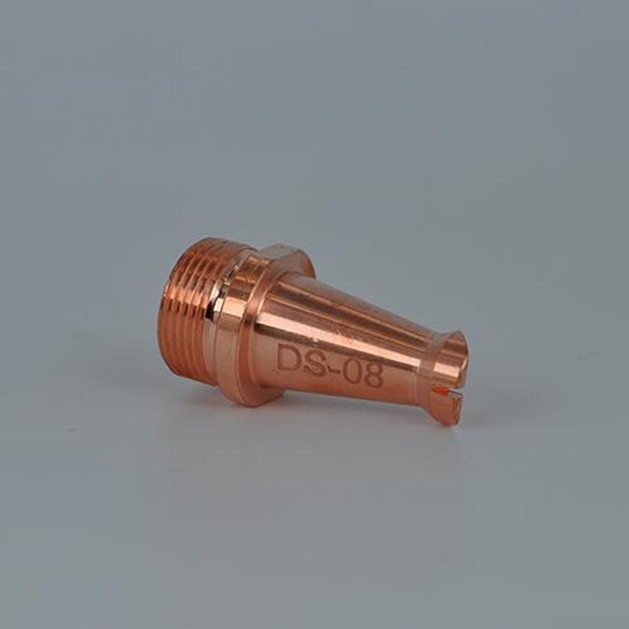Ultra-Precision Copper Laser Welding Nozzle (DS08 / M16 Thread / 0.8mm Wire Guide)