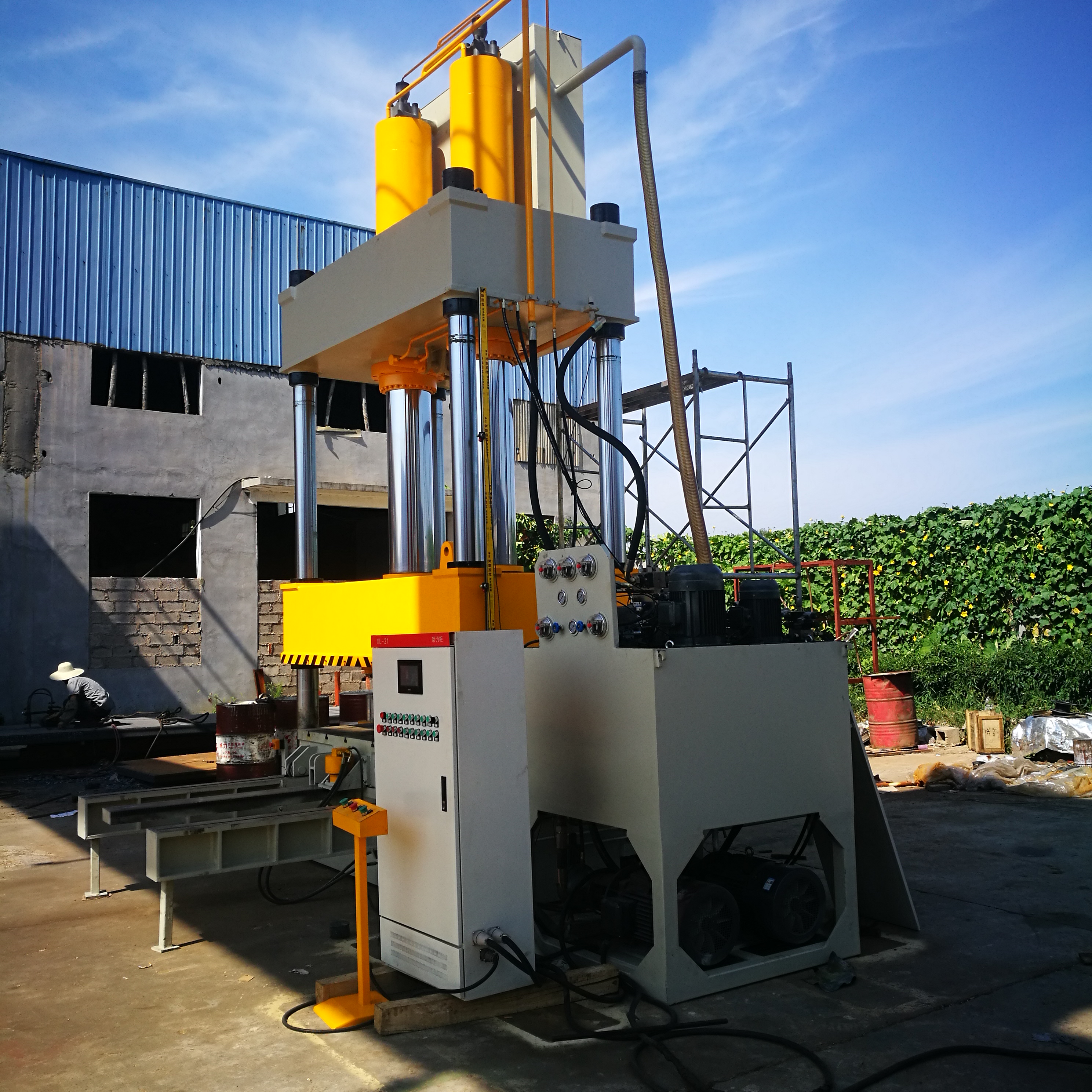 Heavy Duty Industrial Double Action Press
