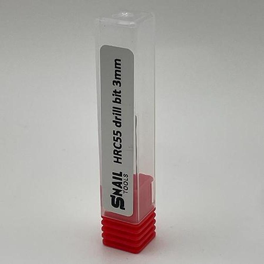 Snail Tools High-Performance Drill Bit (3mm, HRC 55 Rated)