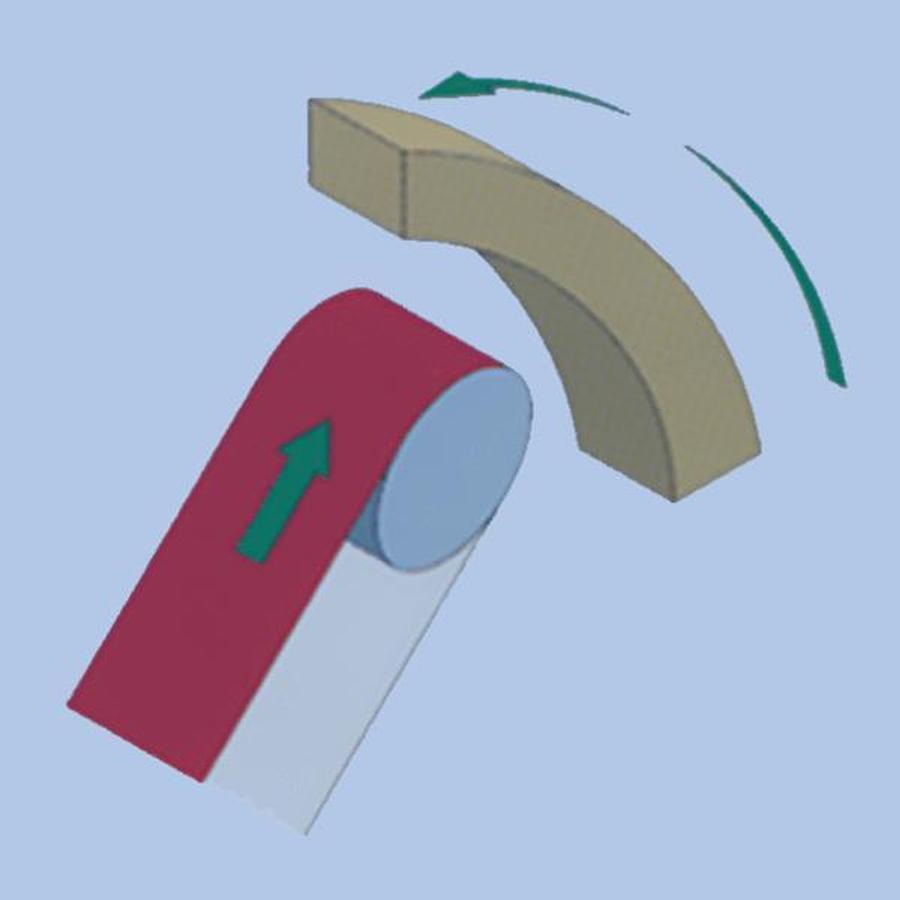 Curved Parts Surface Sander