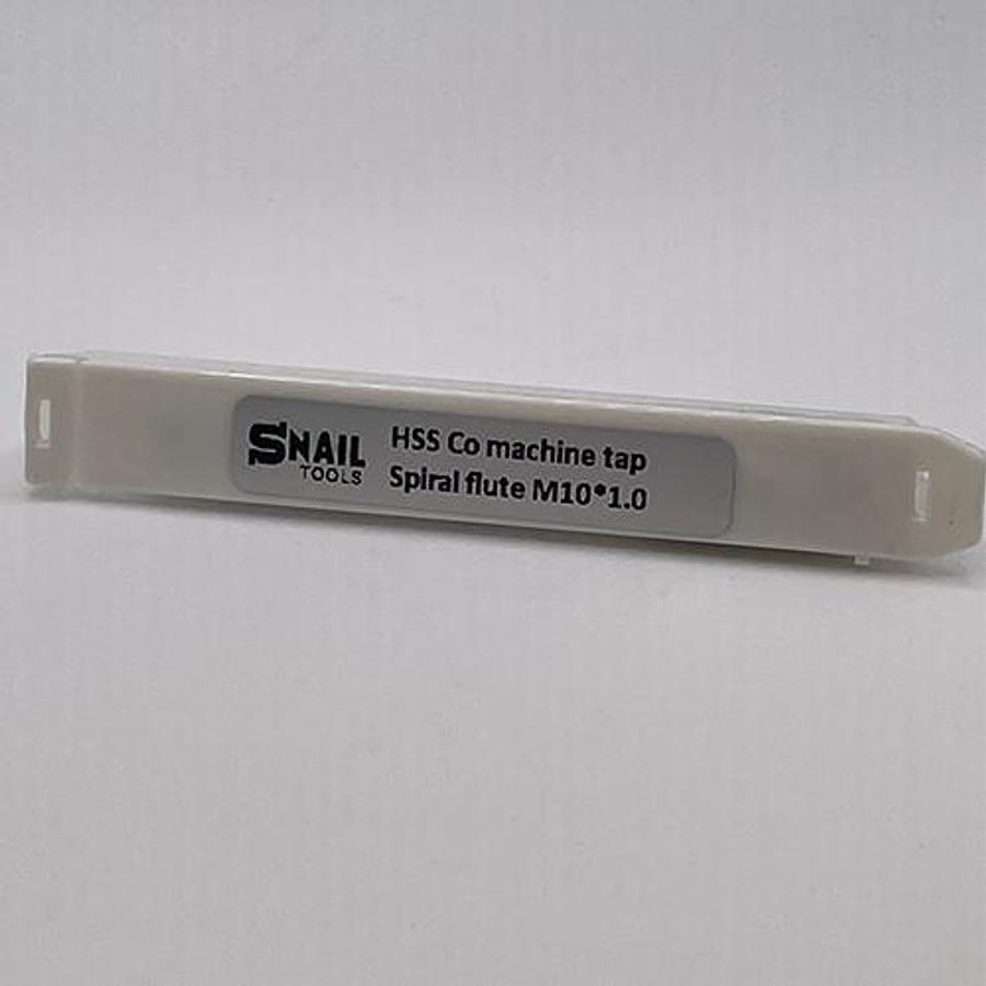 Snail Tools HSS-Co Spiral Flute Machine Tap (M8 x 1.25 Coarse Pitch) π©
