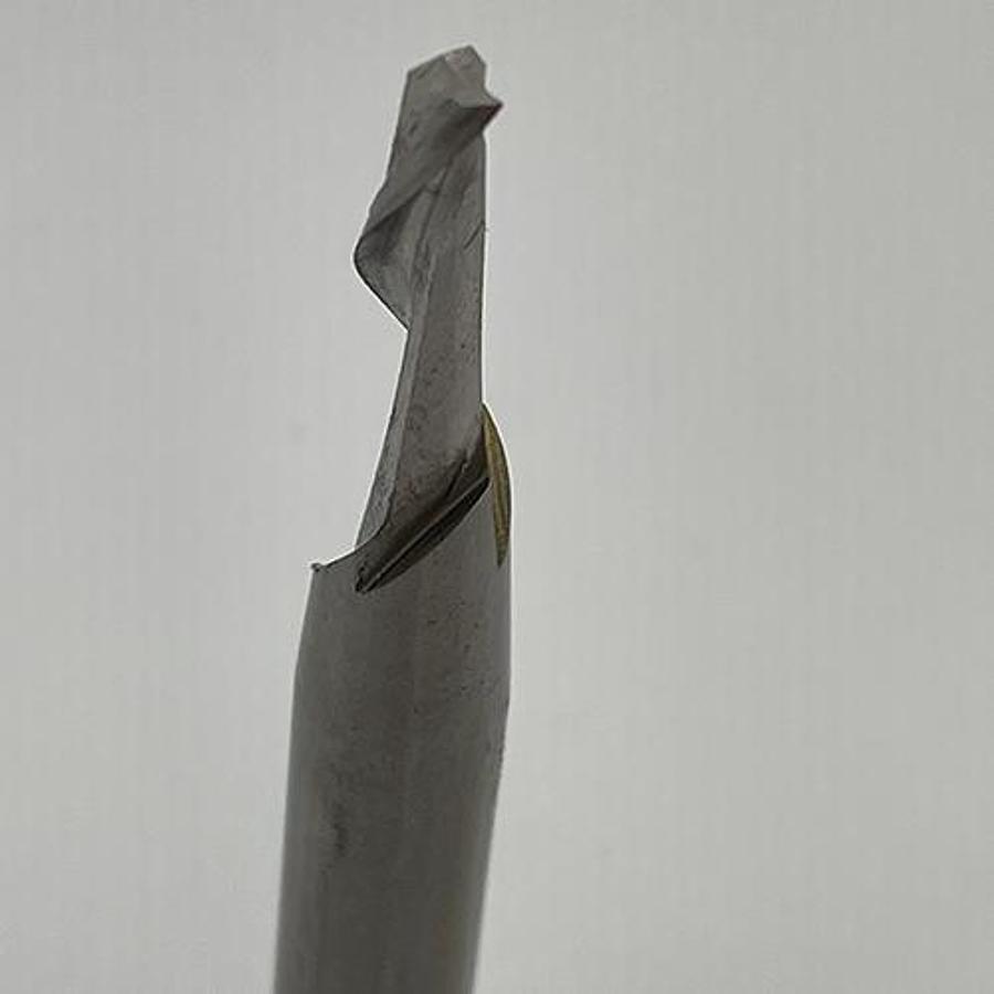 Snail Tools HSS Co Single Flute End Mill (6 x 8 x 14 x 60MM)