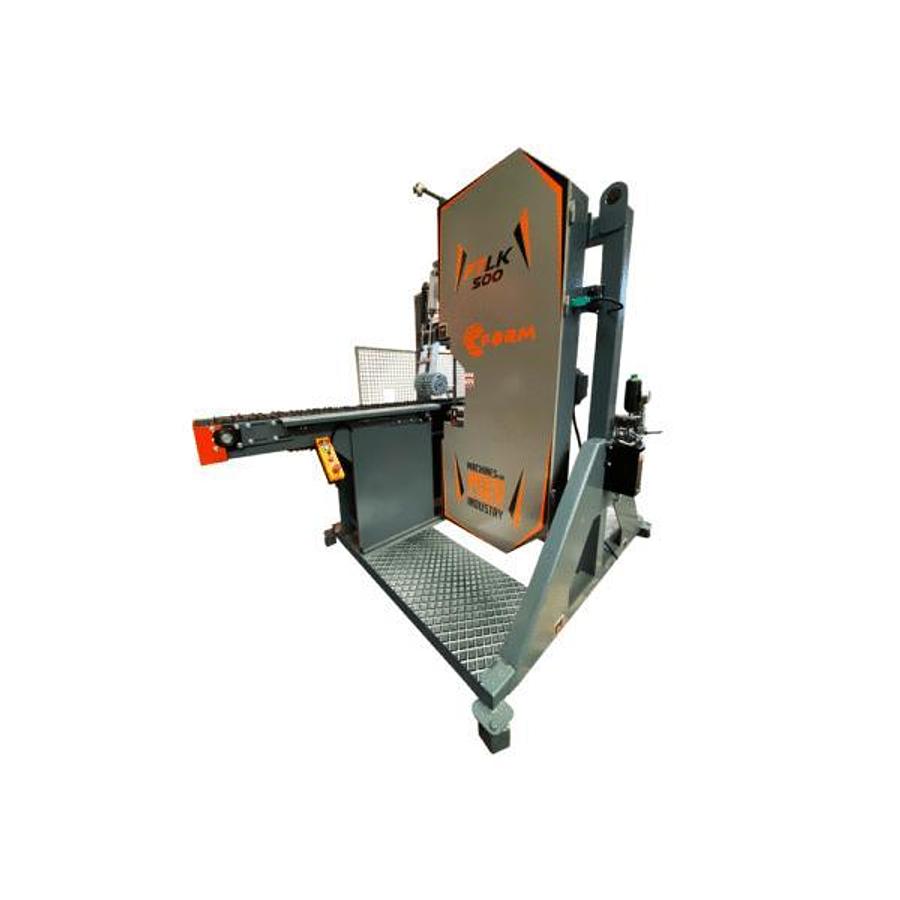 Slat and Cover Debarking Machine