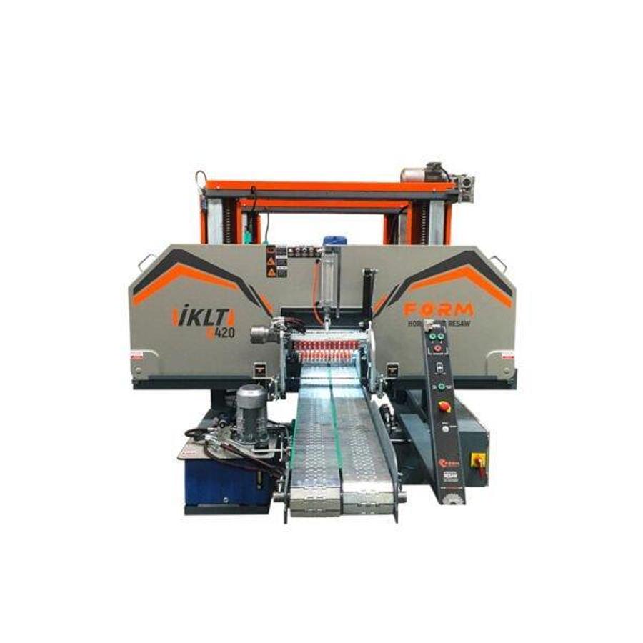 Twin Bandsaw Debarking Machine