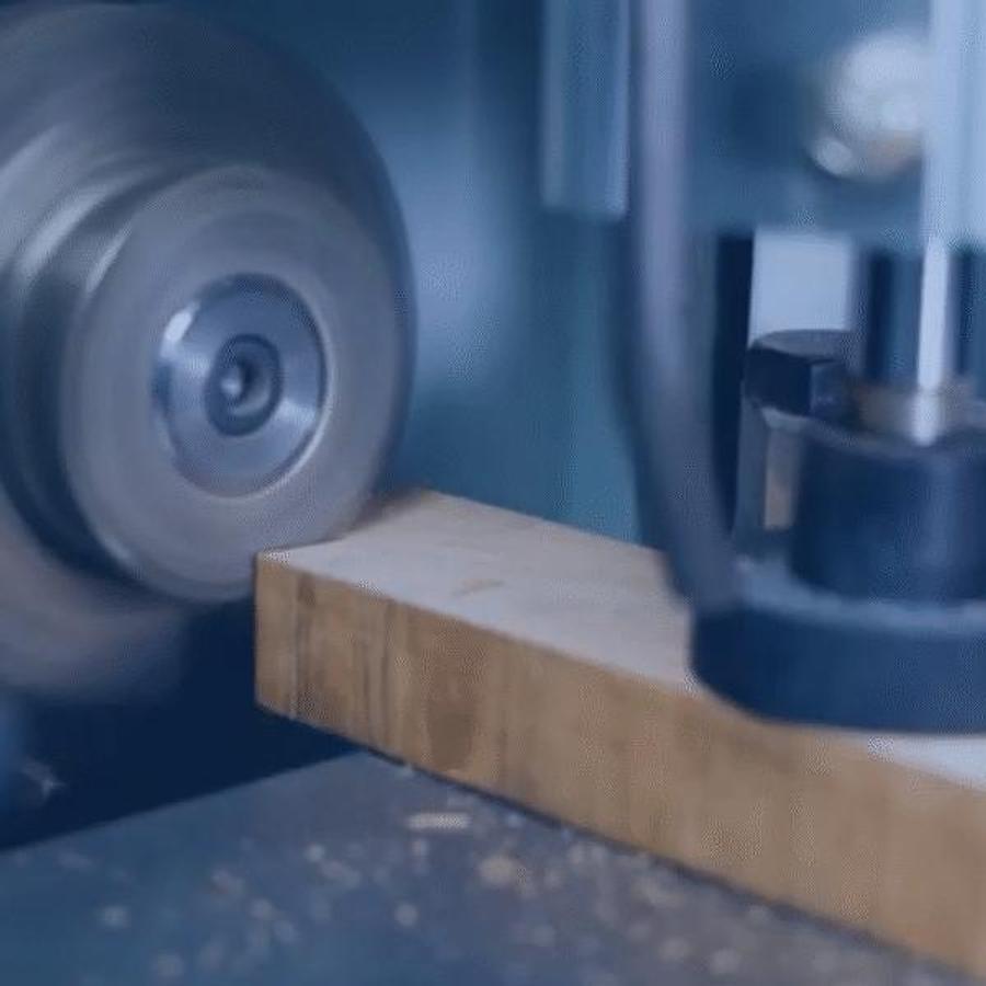 2 Axis CNC Rectangular Round End Tenoner