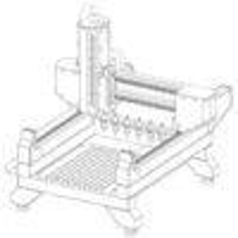 Altor Mini Model and Mould CNC Router Machine
