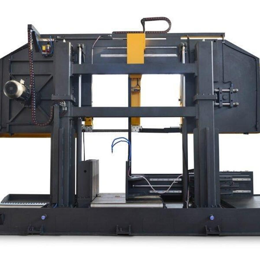 Semi Automatic C Straight Cutting Twin Pillar Saw BMSY-1313C