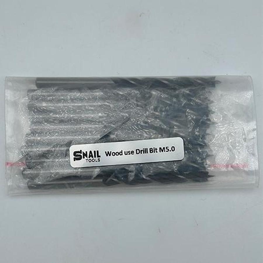 Snail Tools HSS Wood Drill Bit (5.0 mm Diameter) 🌳