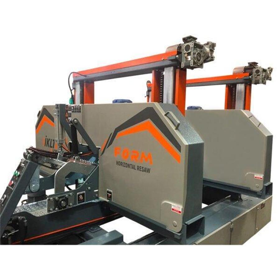 Twin Bandsaw Debarking Machine
