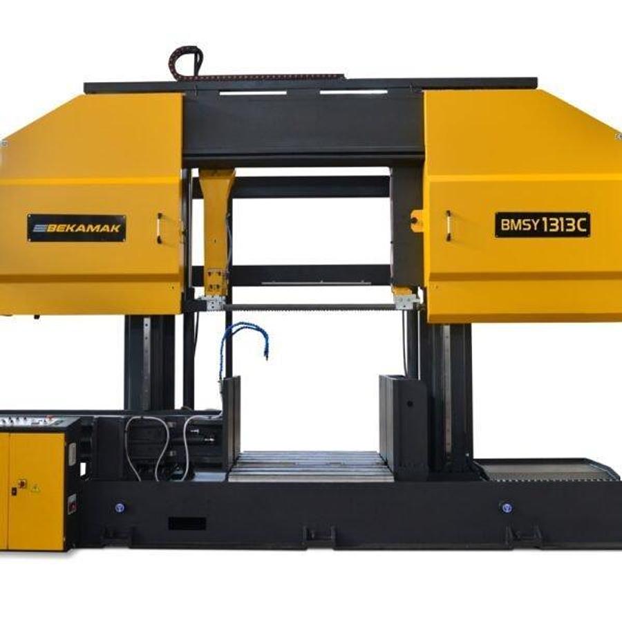 Semi Automatic C Straight Cutting Twin Pillar Saw BMSY-1313C