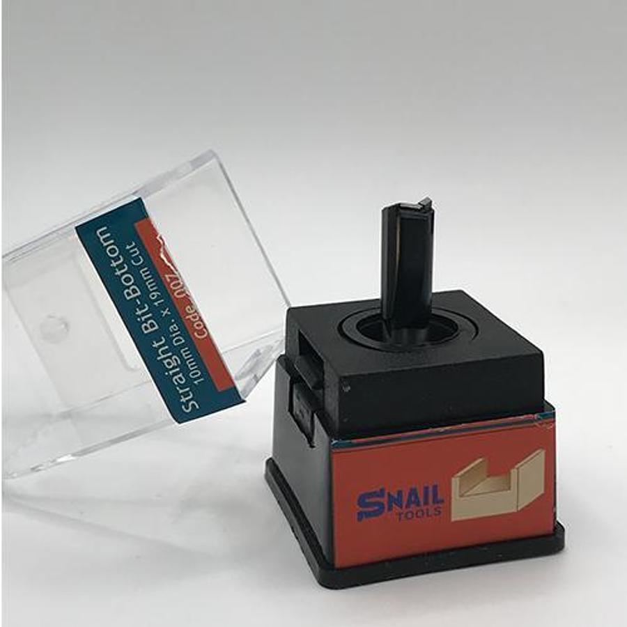 Snail Tools Straight Bit – Bottom Cleaning (10mm Dia x 19mm Cut)