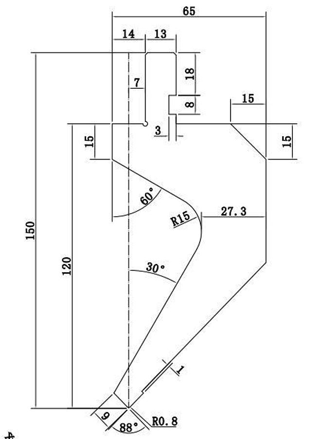 8′ x 60 tons Hydraulic Press Brake with NC Controller and Die | Press Brake