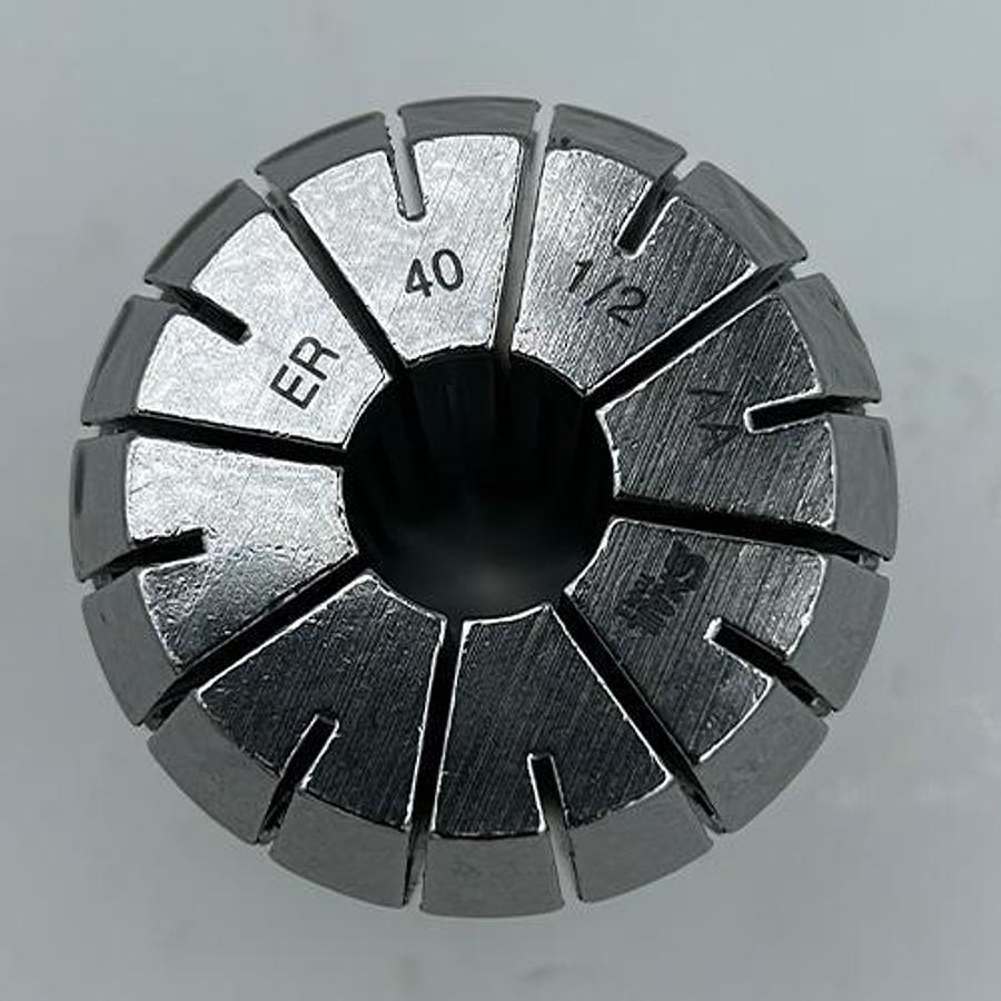 HIGH-PRECISION ER40 SPRING COLLET – Q.1/2″ – HEAVY-DUTY CNC