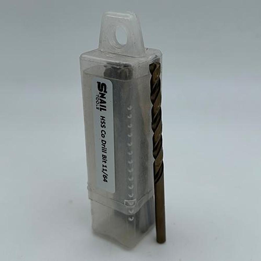 Snail Tools HSS Co Drill Bit (11/64 Inch)