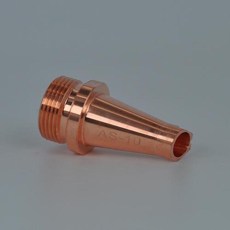 Precision Copper Laser Welding Nozzle (AS10 / M16 Thread / 35mm)