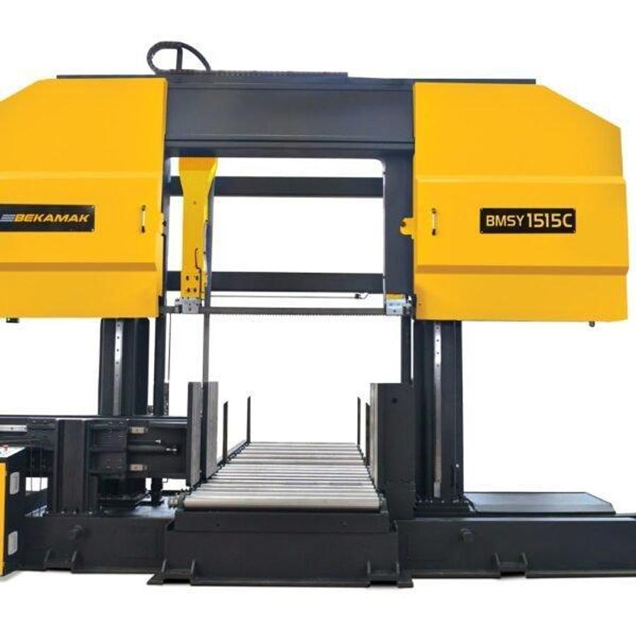 Semi Automatic C Straight Cutting Twin Pillar Saw BMSY 1515C