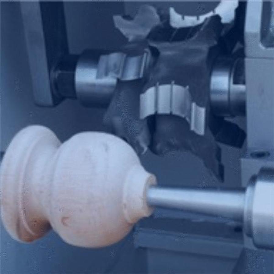Rotary Blade Wood Lathe