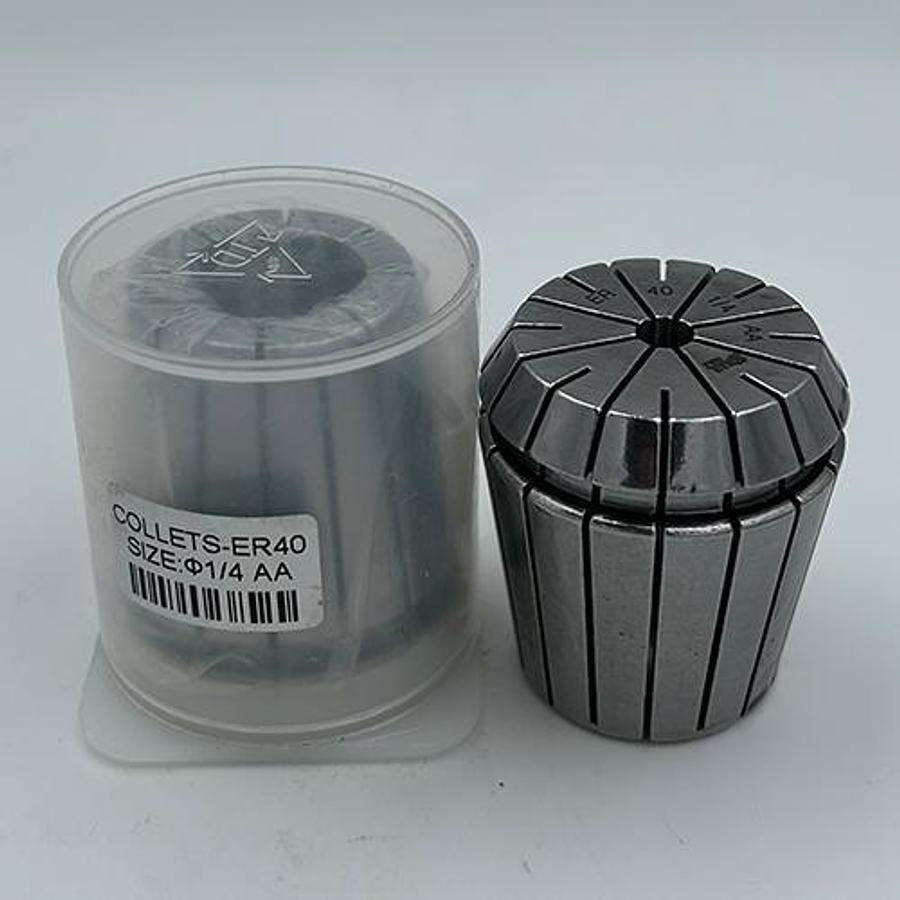 HIGH-PRECISION ER40 SPRING COLLET – Q.1/4″ – HEAVY-DUTY CNC
